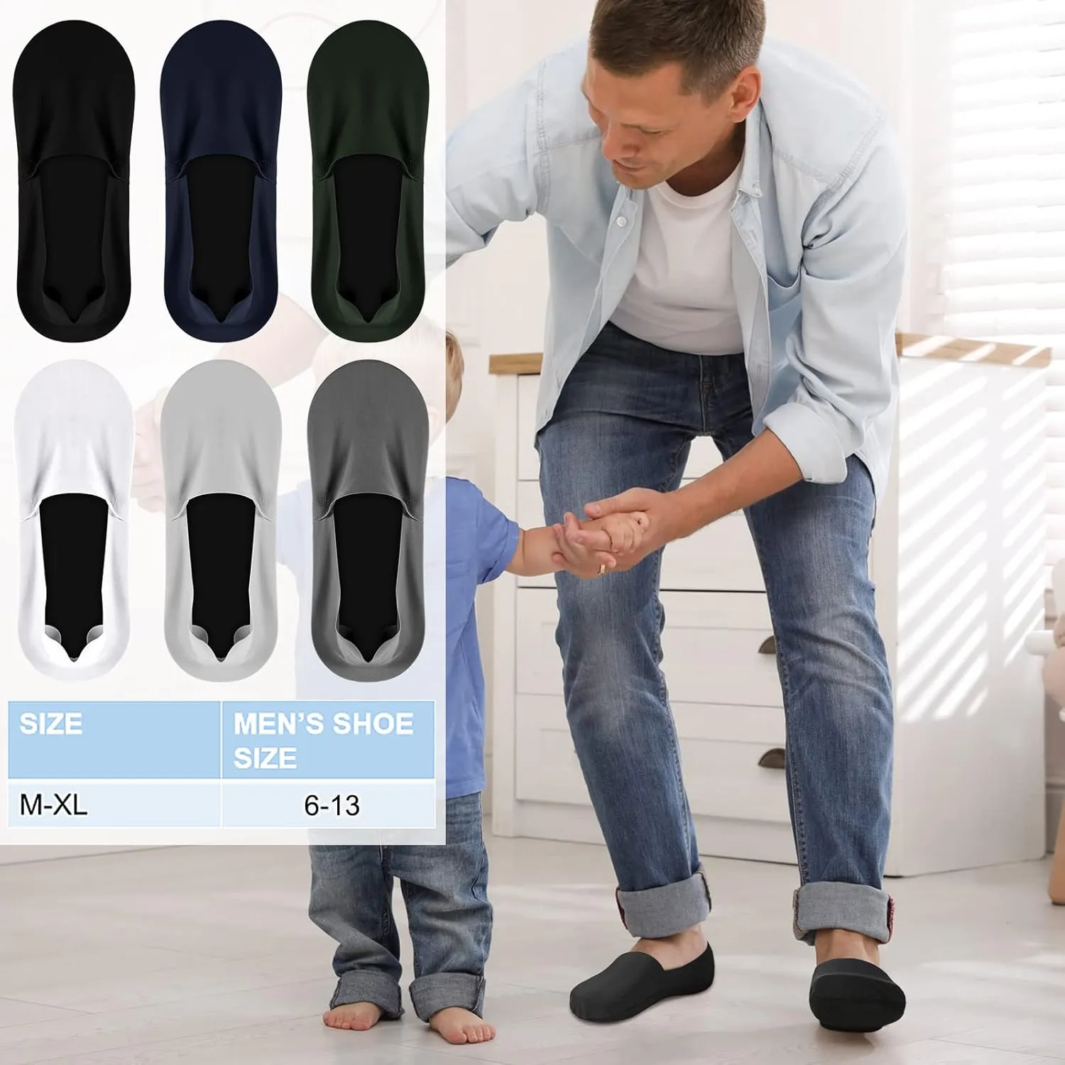 10 Pairs No Show Socks Women Men Low Cut Liner Socks Ice Silk Socks Nonslip Liner Socks Invisible Socks Thin Socks