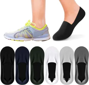 10 Pairs No Show Socks Women Men Low Cut Liner Socks Ice Silk Socks Nonslip Liner Socks Invisible Socks Thin Socks