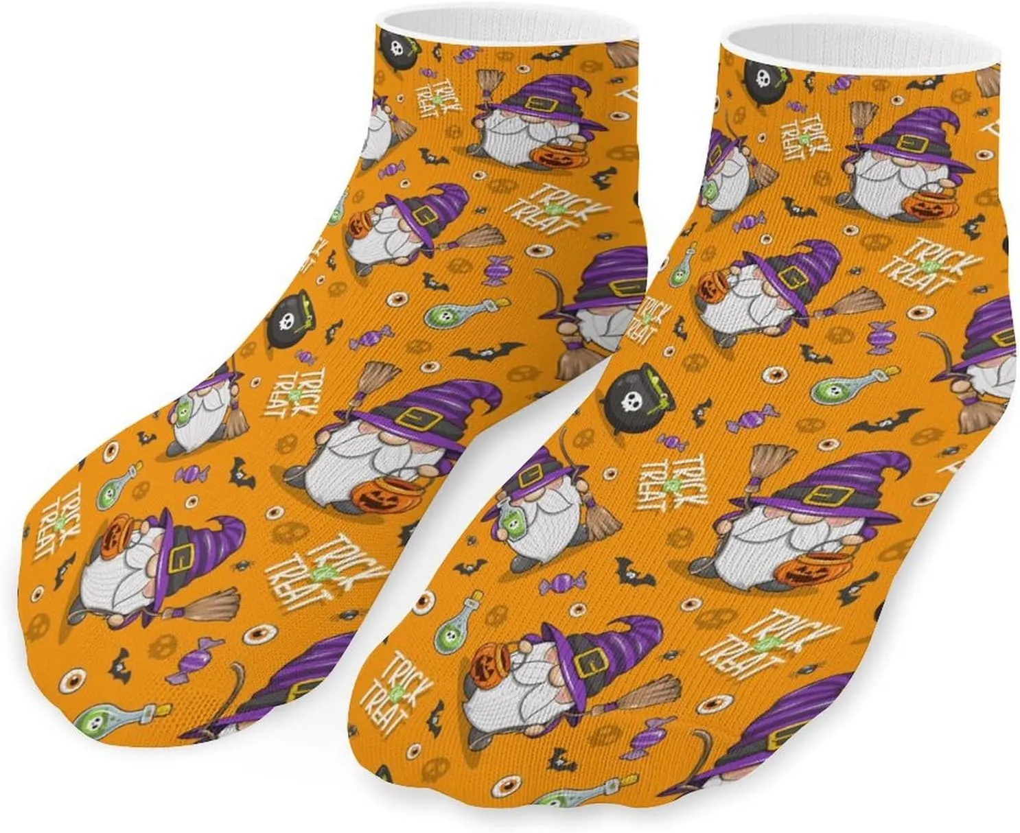 5 Pair Women Ankle Socks, Novelty Casual Low Cut Socks, Ladies & Girls Breathable No Show Socks Funky Gift