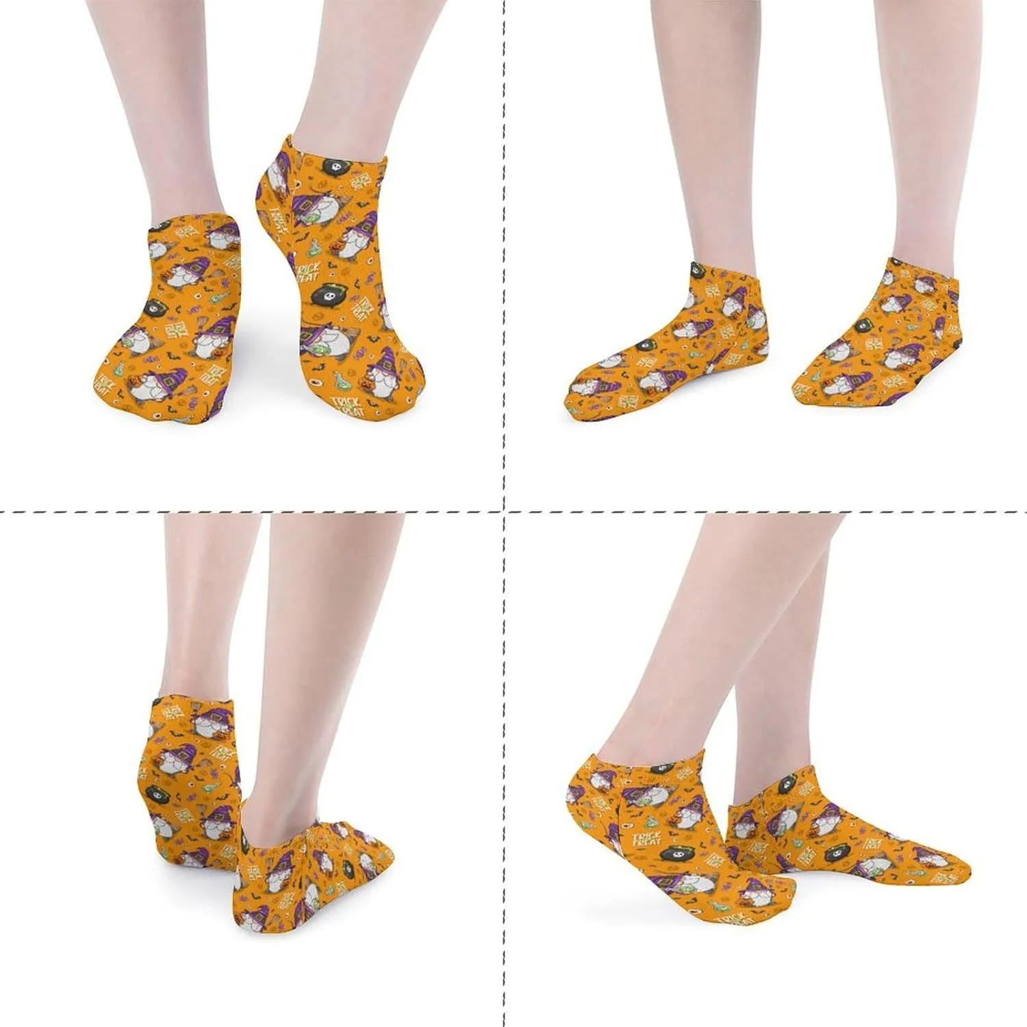 5 Pair Women Ankle Socks, Novelty Casual Low Cut Socks, Ladies & Girls Breathable No Show Socks Funky Gift