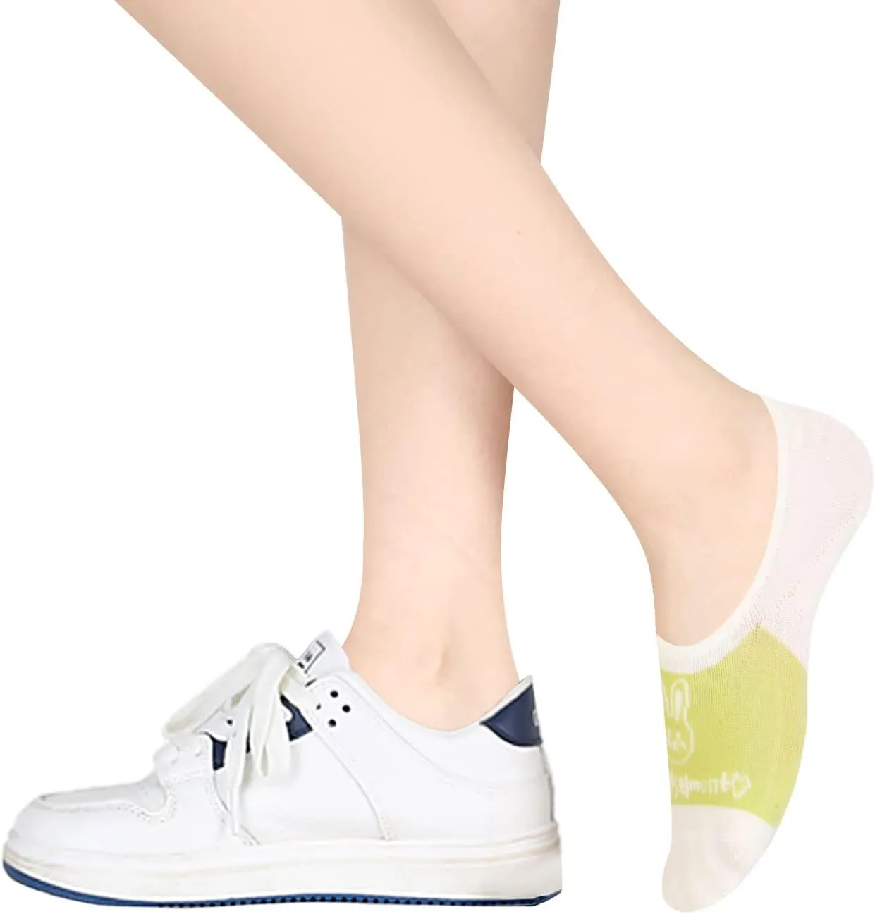 Benefeet Sox Funny No Show Socks Womens Novelty Cat Dog Socks Girl Cute Animal Pattern Low Cut Socks Non Slip Christmas Gifts