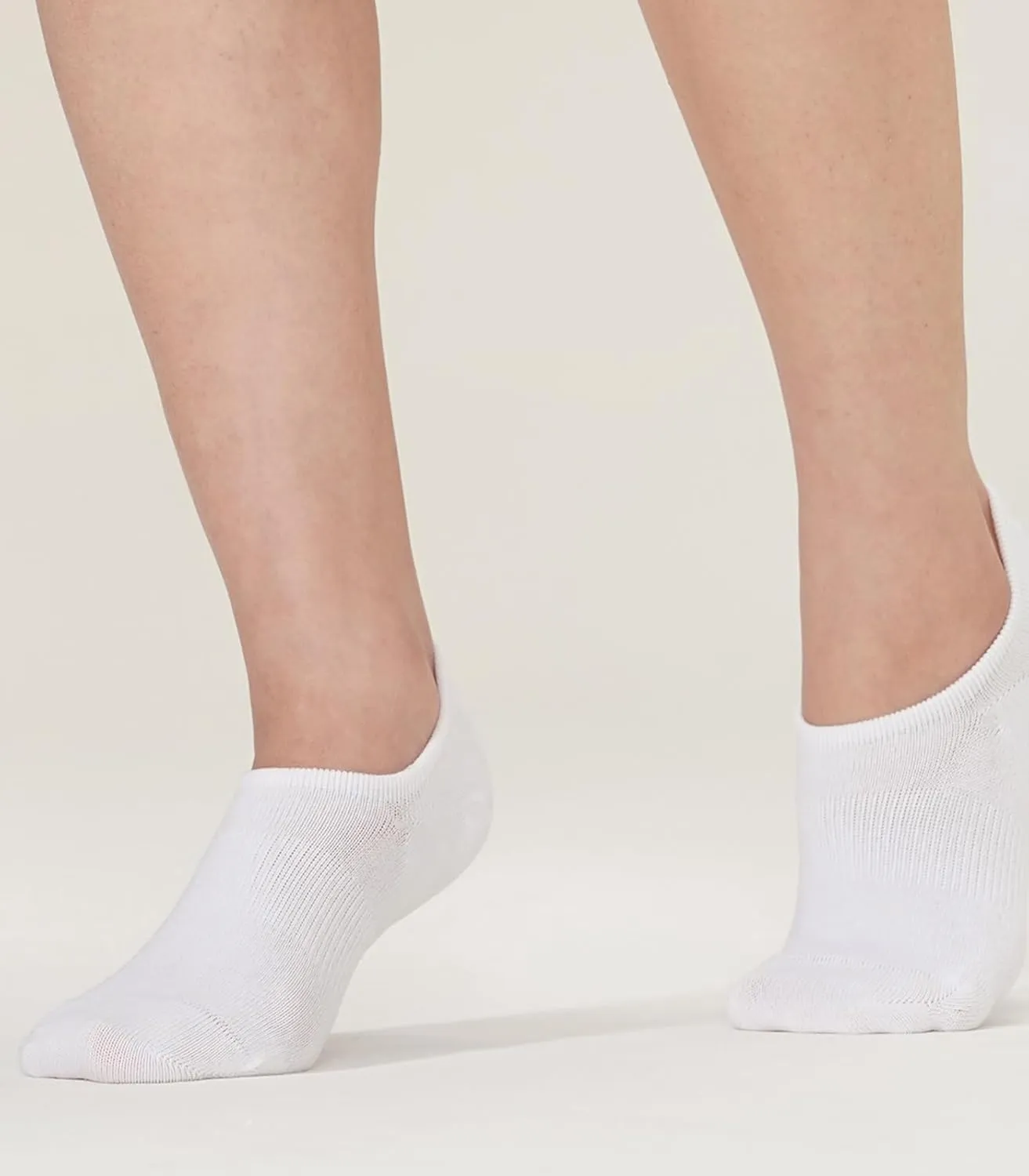 Breslatte 6pairs No Show Socks Womens Men Non-slip Soft Cotton Invisible Socks for Women Daily Sport