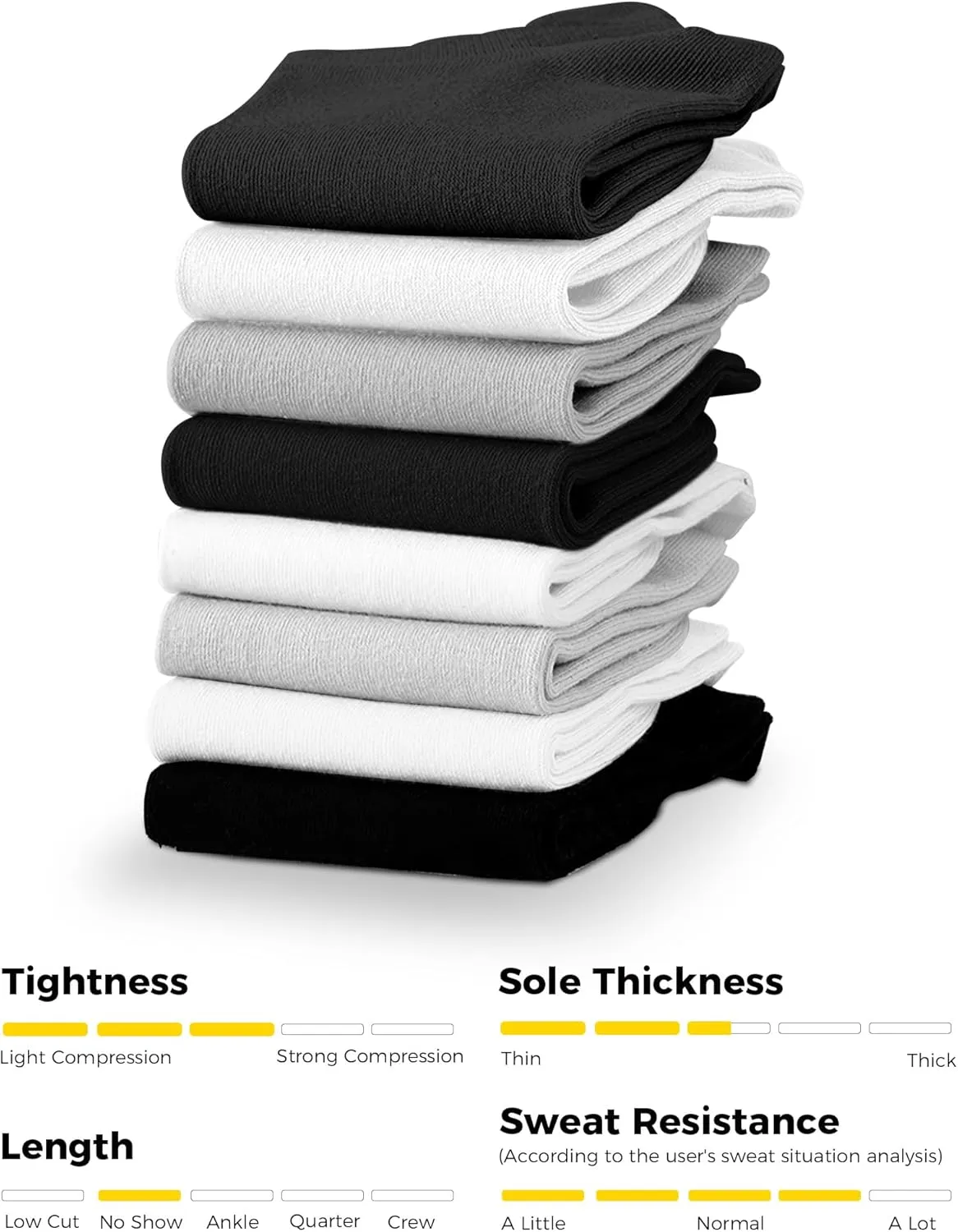 Buauty No Show Socks Womens Men Ankle Socks Short Low Cut Invisible Liner Non Slip Casual Athletic Boat Socks 6 Pairs