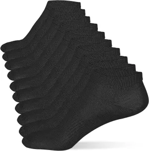 Cozi Foot 5/10 Pairs Women Ankle Socks Athletic Soft Low Cut Socks