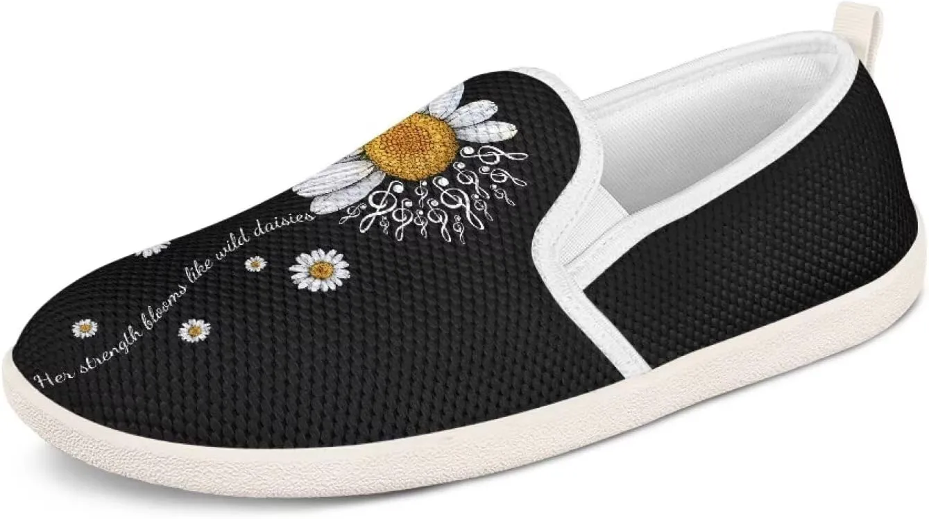 Fashion Sneakers for Women Shoes Lightweight Walking Casual Slip Ons Comfortable Art Painted Soft Athletic Travel Shoes for Ladies Sea Serise US Size 6-11