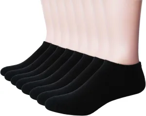 FORMEU Women's Ankle Socks 6/8 Pairs Low Cut Cotton Classic Casual Socks Slim-fit Non Slip Moisture Wicking Short Socks