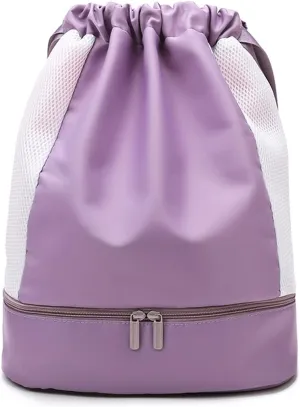 Gym bag for women Woman Swimming Backpack Bag Wet Isolation Shoes Pouch Outdoor Hiking Fitness Waterproof Scratch Proof Rucksack