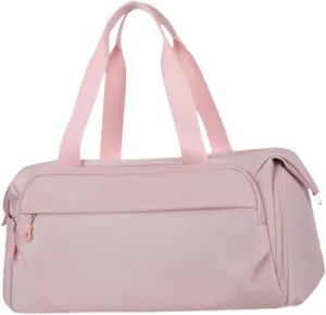 Gym Bag Travel Duffle Bag with Wet Pocket Waterproof Overnight Weekender Bag Workout Bag with Shoes Compartment for Trips Gym