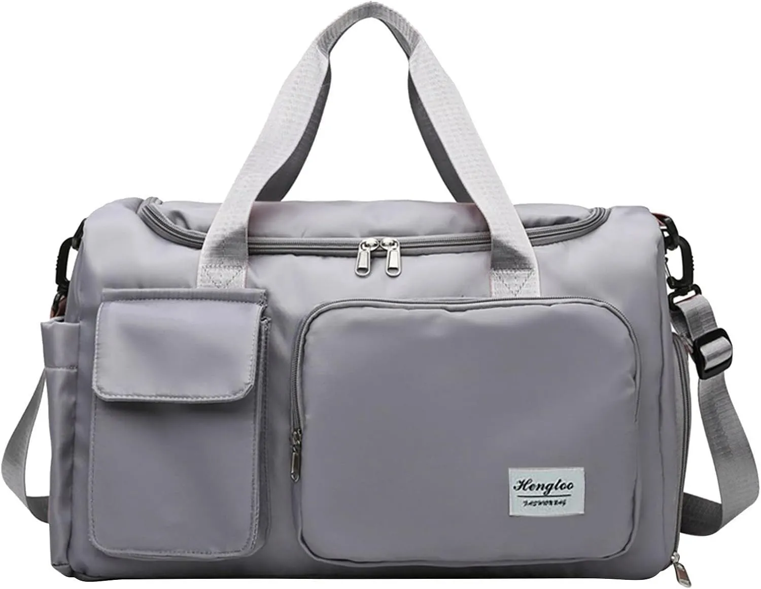 Gym Bag with Shoes Compartment,28L Duffel Bags for Traveling,Durable Overnight Bag for Workout Yoga Travel Sports