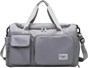 Gym Bag with Shoes Compartment,28L Duffel Bags for Traveling,Durable Overnight Bag for Workout Yoga Travel Sports