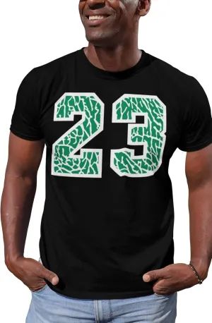 Jordan 2 Retro Lucky Green Shirt to Match Green/White Shoes, Men's Tee to Match Jordan 2 Lucky Green
