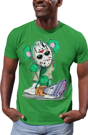 Jordan 2 Retro Lucky Green Shirt to Match Green/White Shoes, Men's Tee to Match Jordan 2 Lucky Green
