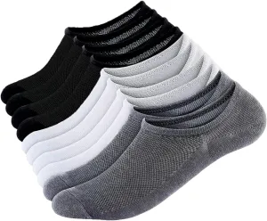 L'OUNASS No Show Socks Women and Men Low Cut Ankle Short Anti-slid Sock Athletic Running Novelty Casual Invisible Liner Socks