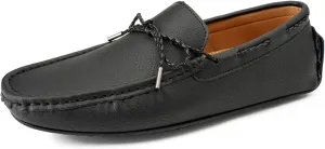Men's Genuine Leather Loafers Fashion Slip on Casual Shoes Comfort Soft Driving Shoes for Men