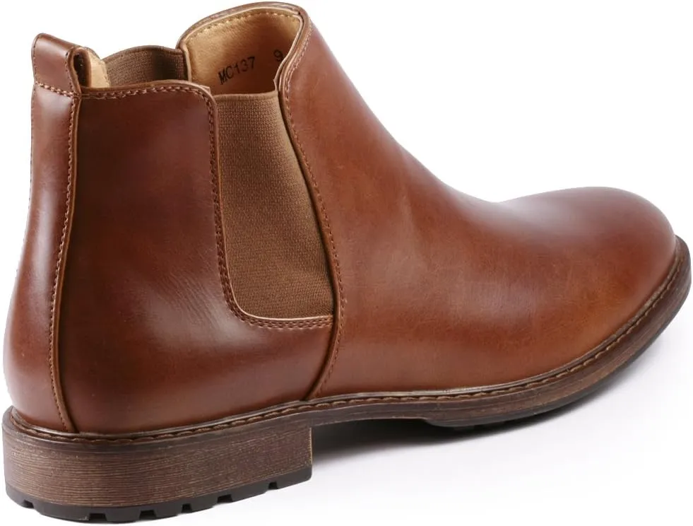 Metrocharm MC137 Men's Formal Dress Chelsea Ankle Boot