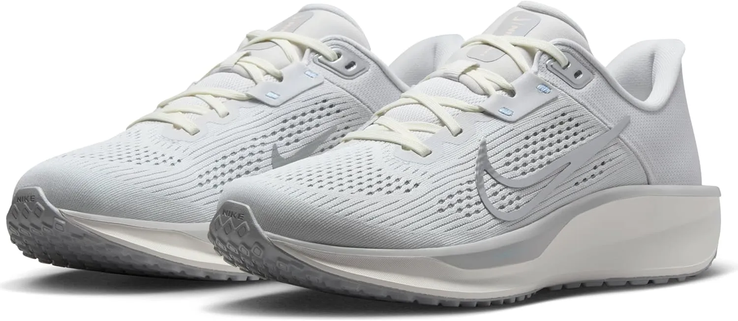 Nike Quest 6 Women's Road Running Shoes (FD6034-007, Photon Dust/Psychic Blue/Summit White/Light Smoke Grey)