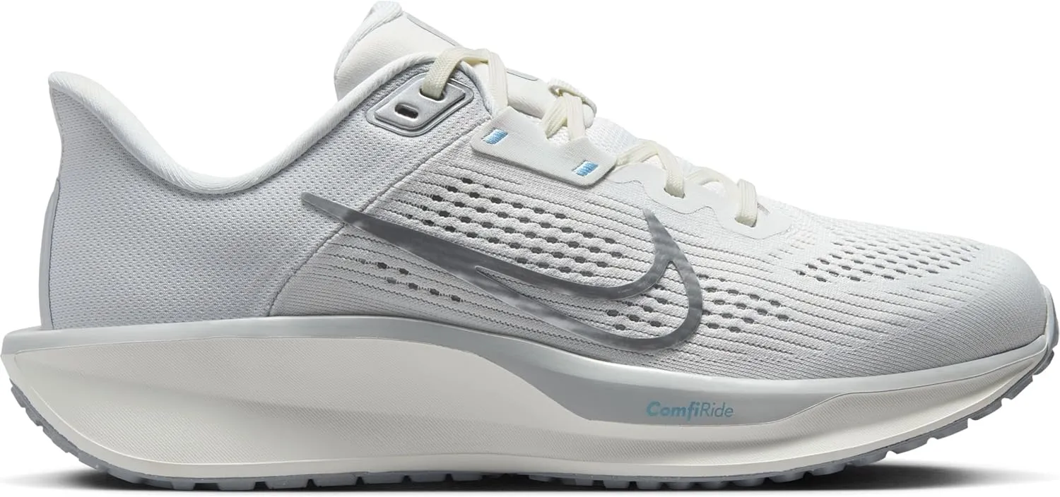 Nike Quest 6 Women's Road Running Shoes (FD6034-007, Photon Dust/Psychic Blue/Summit White/Light Smoke Grey)