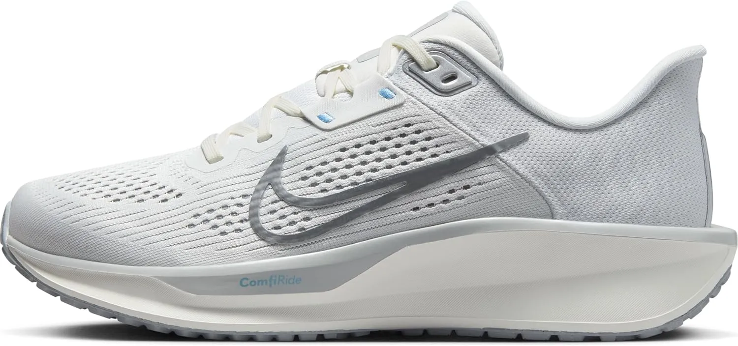 Nike Quest 6 Women's Road Running Shoes (FD6034-007, Photon Dust/Psychic Blue/Summit White/Light Smoke Grey)