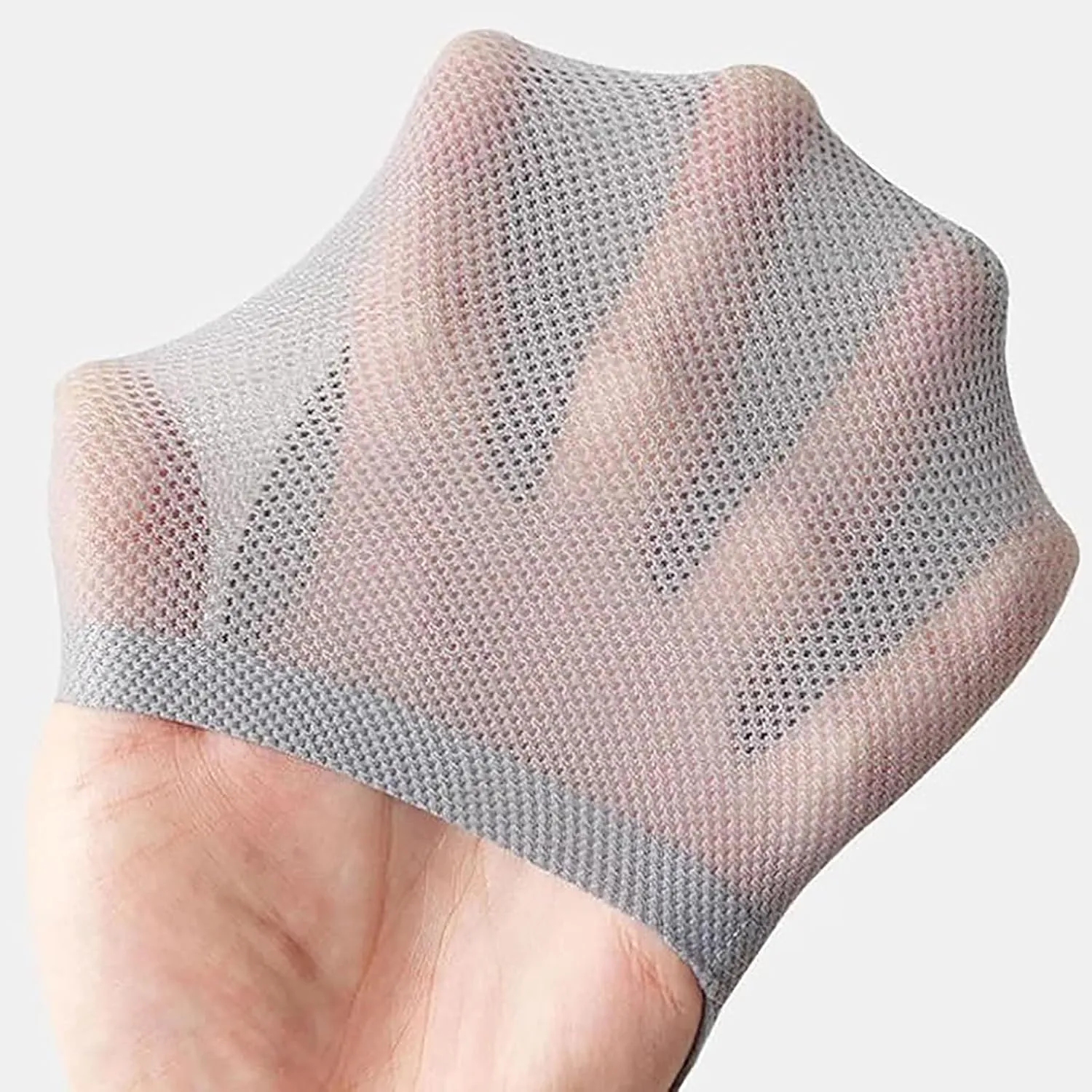 Repertoire Socks, Ultra Thin Liner Socks Non Slip Combed Cotton No Show for Women Men Lightweight Breathable
