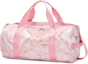 Sports Gym Bag for Women or Men Travel Duffel Bag with Wet Pocket and Shoes Compartment for Training Swim Yoga
