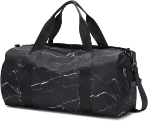 Sports Gym Bag for Women or Men Travel Duffel Bag with Wet Pocket and Shoes Compartment for Training Swim Yoga