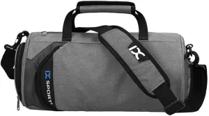 Sports Gym Bag with Wet Pocket & Shoes Compartment,Travel Duffel Bag for Men and Women for Sports/Gyms/Weekend Getaway.