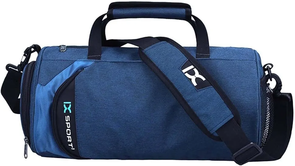 Sports Gym Bag with Wet Pocket & Shoes Compartment,Travel Duffel Bag for Men and Women for Sports/Gyms/Weekend Getaway.