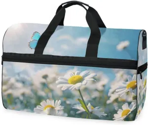 Spring Meadow Travel Duffel Bag Luggage Sports Gym Bags With Shoes Compartment Large Capacity Lightweight Duffle Bag For Men Women
