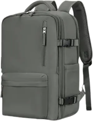 Tourism Backpack, Travel Backpack for Women Airline Approved, Hiking Bag, Anti Theft Business Backpack with Shoes Compartment (Army Green)