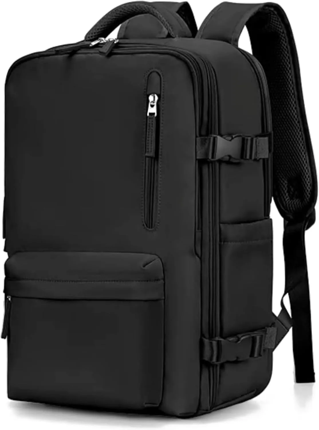 Tourism Backpack, Travel Backpack for Women Airline Approved, Hiking Bag, Anti Theft Business Backpack with Shoes Compartment (Black)