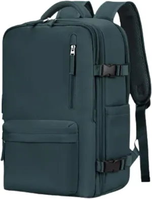 Tourism Backpack, Travel Backpack for Women Airline Approved, Hiking Bag, Anti Theft Business Backpack with Shoes Compartment (Dark Blue)