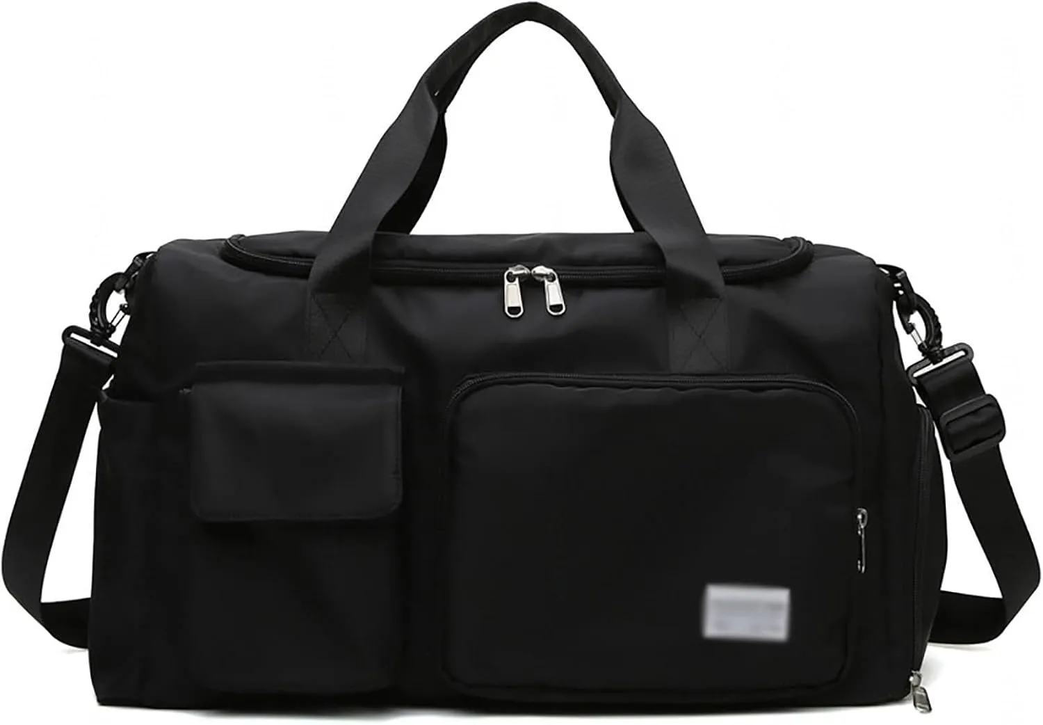 Travel Duffle Bag,Weekender Overnight Shoulder Bag with Shoes Compartment and Wet Pocket,Waterproof Gym Bag Carry on Bag,D