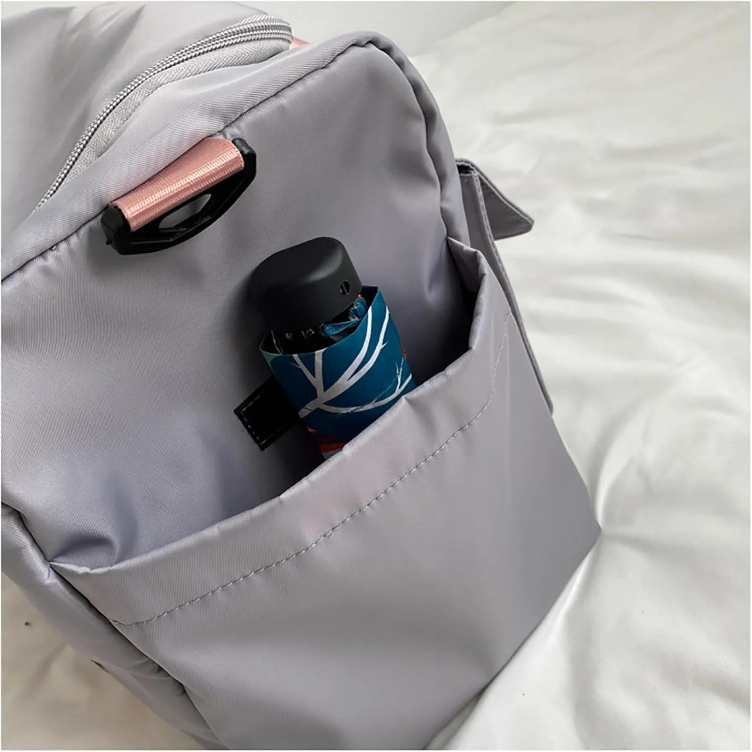 Travel Duffle Bag,Weekender Overnight Shoulder Bag with Shoes Compartment and Wet Pocket,Waterproof Gym Bag Carry on Bag,D