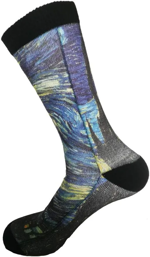 Unisex Adult Fun Cool 3D Print Colorful Athletic Sport Novelty Crew Tube Socks