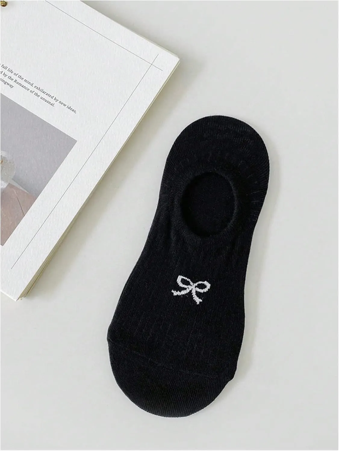 Verdusa Women's 5 Pairs No Show Socks Low Cut Invisible Socks