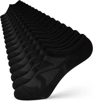 wernies No Show Socks Women - 8 Pairs Ankle Socks for Women, Low Cut Socks Short Cotton Socks, Invisible Casual Socks