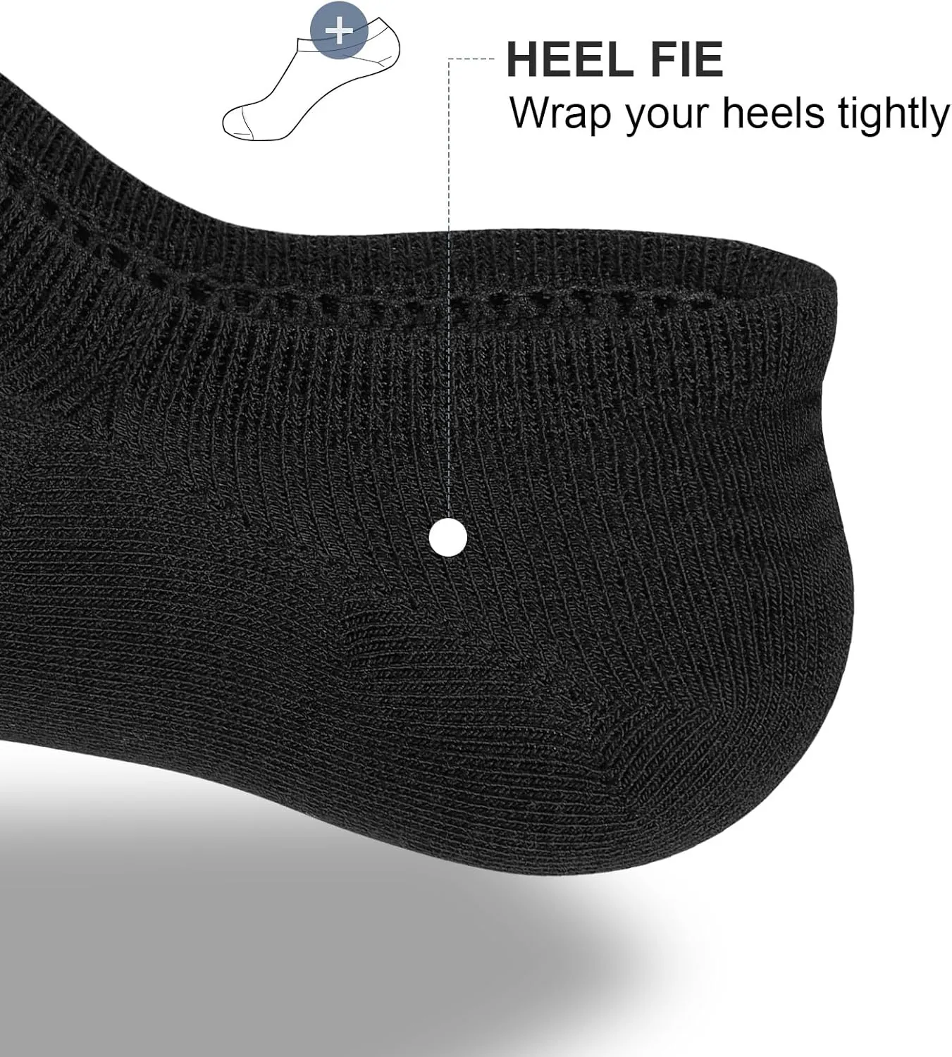 wernies No Show Socks Women - 8 Pairs Ankle Socks for Women, Low Cut Socks Short Cotton Socks, Invisible Casual Socks