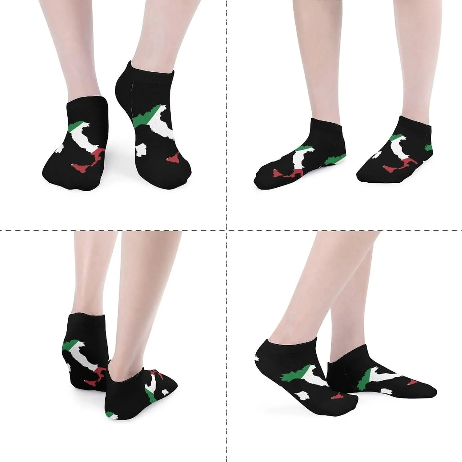 Women Girls Cute Ankle No Show Low Cut Socks Athletic Short Trail Socks Gift