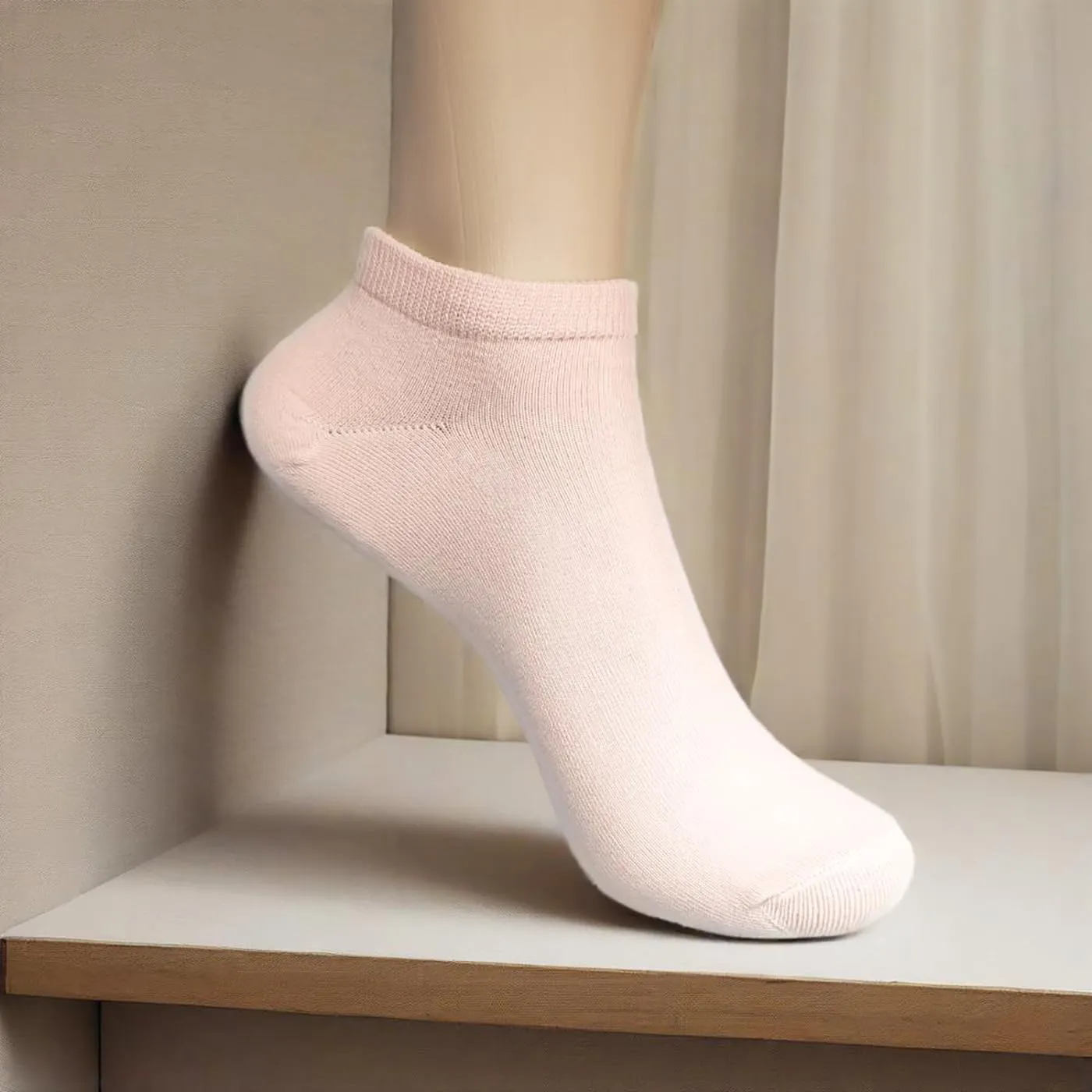 Women's Cotton Ankle Socks, Breathable Moisture-Wicking Sports Running Casual No Show Socks 5/10 Pairs